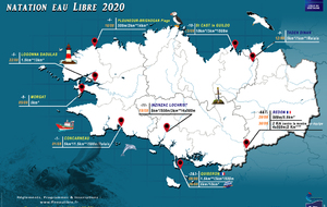 Epreuves eau libre en Bretagne