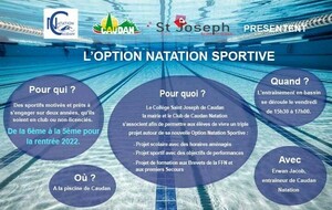 Option Natation Sportive