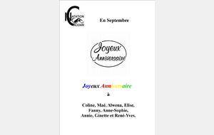Joyeux Anniversaire