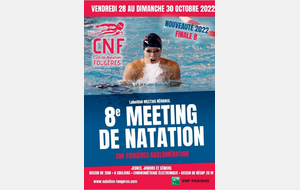 8e Meeting de Natation de CN Fougères