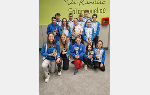 Remise des &quot;Récompenses sportives 2024&quot; par Mr Vély,Maire de Caudan 