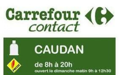 Carrefour contact Caudan